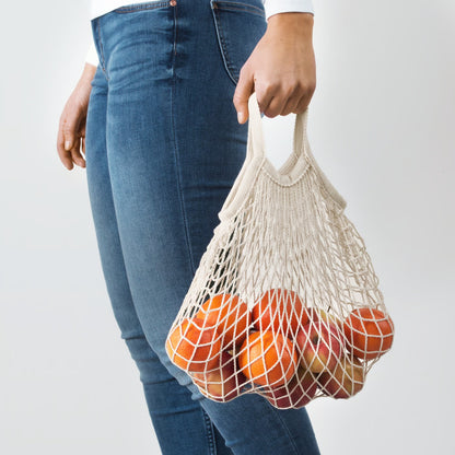 IKEA KUNGSFORS Mesh bag, set of 2, natural