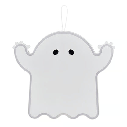 IKEA KUSTFYR LED hanging decoration, ghost battery operated/white