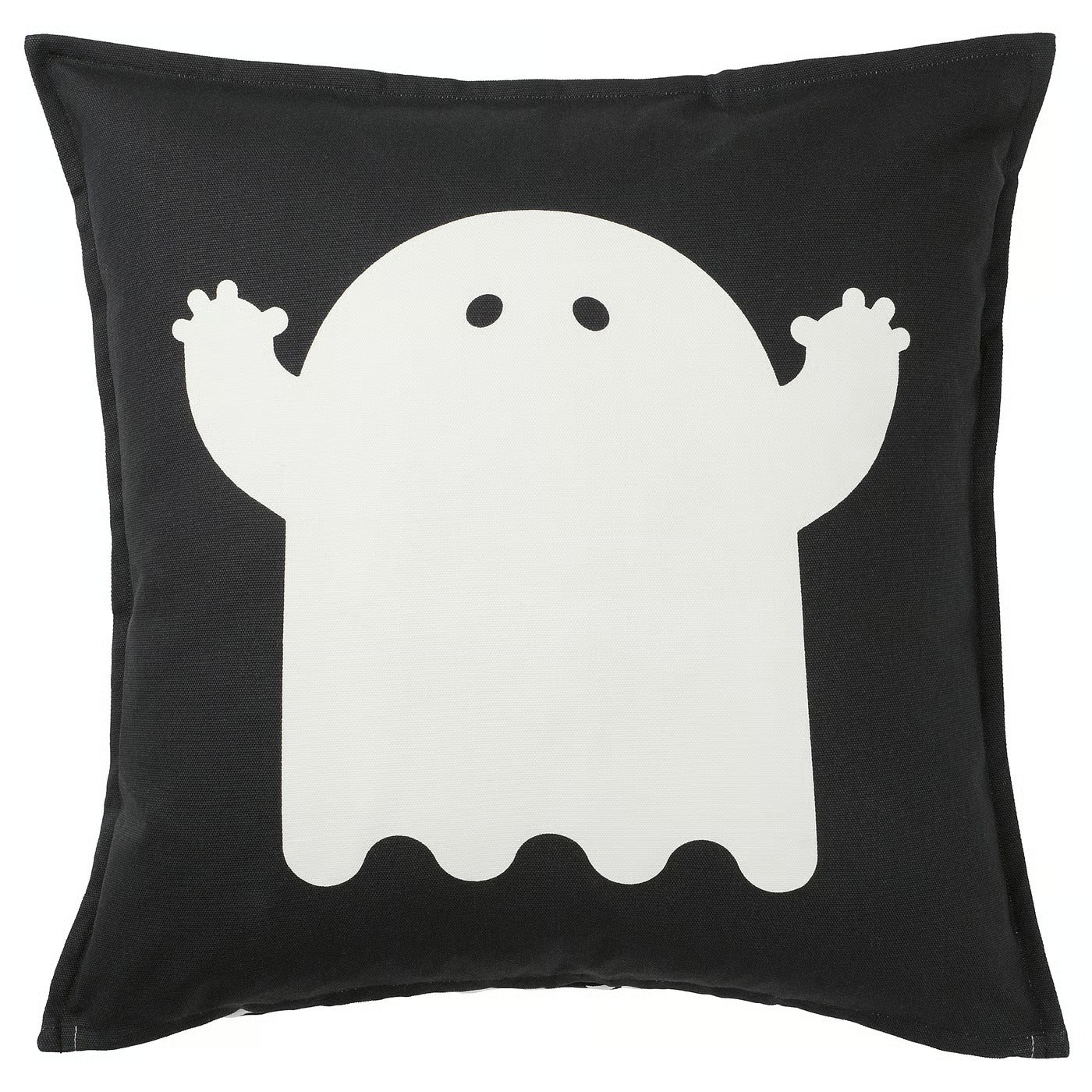 IKEA KUSTFYR Halloween Cushion Cover 50 x 50 cm (20 x 20 in) - Black & White