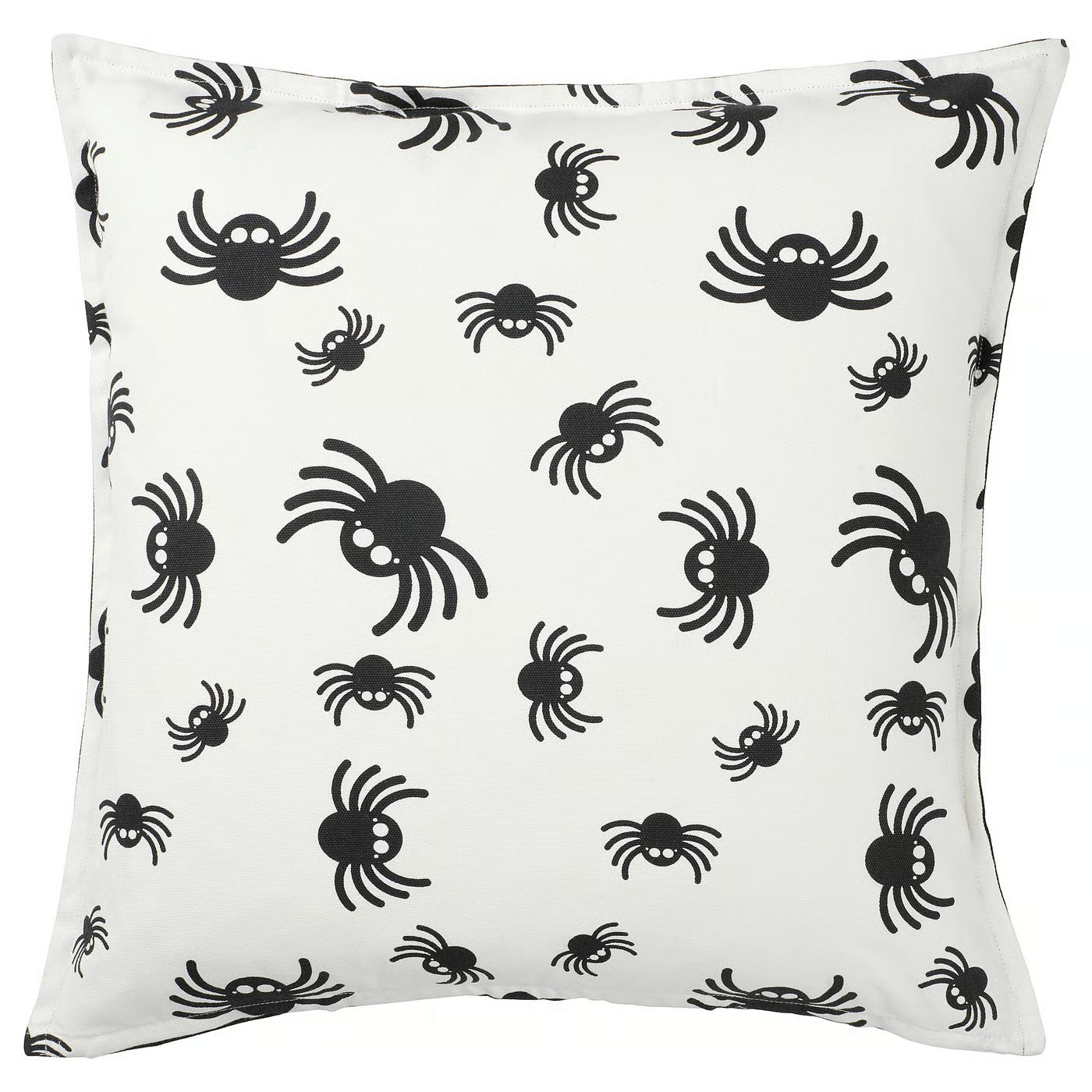IKEA KUSTFYR Halloween Cushion Cover 50 x 50 cm (20 x 20 in) - Black & White