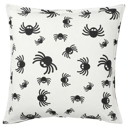 IKEA KUSTFYR Halloween Cushion Cover 50 x 50 cm (20 x 20 in) - Black & White