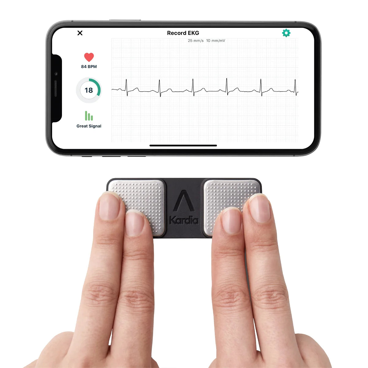 KardiaMobile Personal ECG with Carry Pod