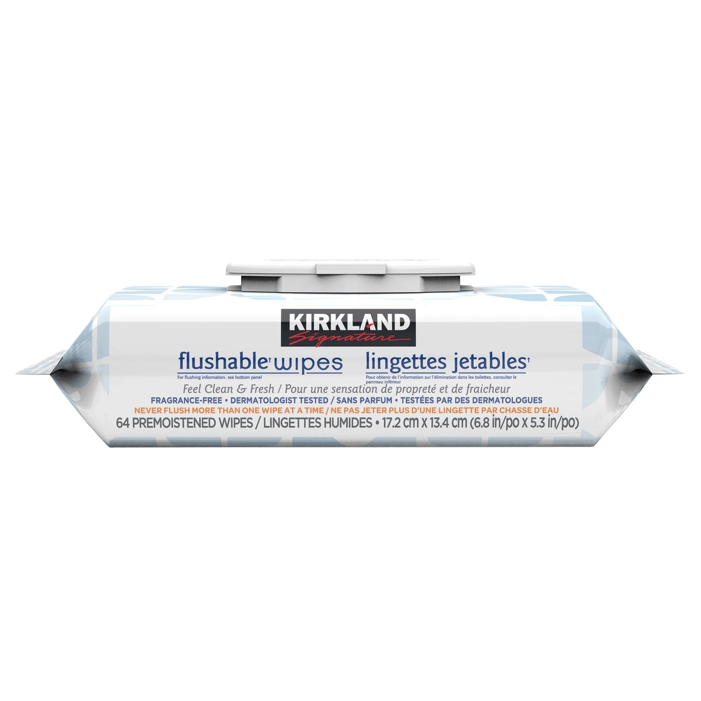 Kirkland Signature Flushable Wipes – 640 Count | Gentle, Strong & Hygienic Everyday Cleaning Wipes