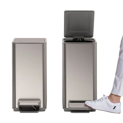 Kohler 6L Stainless Steel Step Trash Can