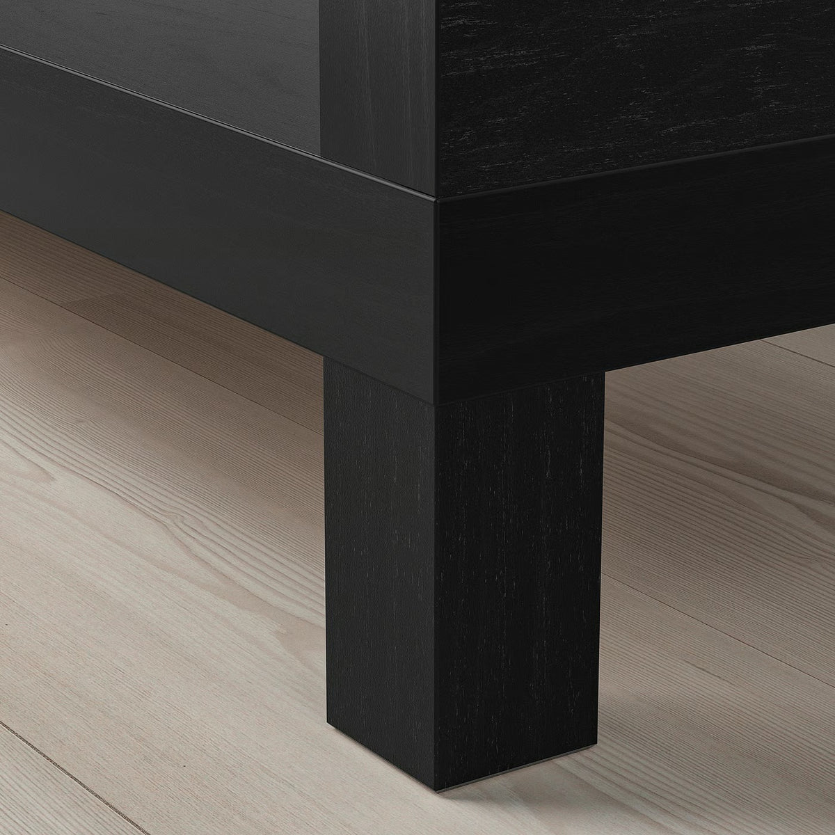 IKEA LACK TV bench, black-brown, 120x35x36 cm (47 1/4x13 3/4x14 1/8 ")