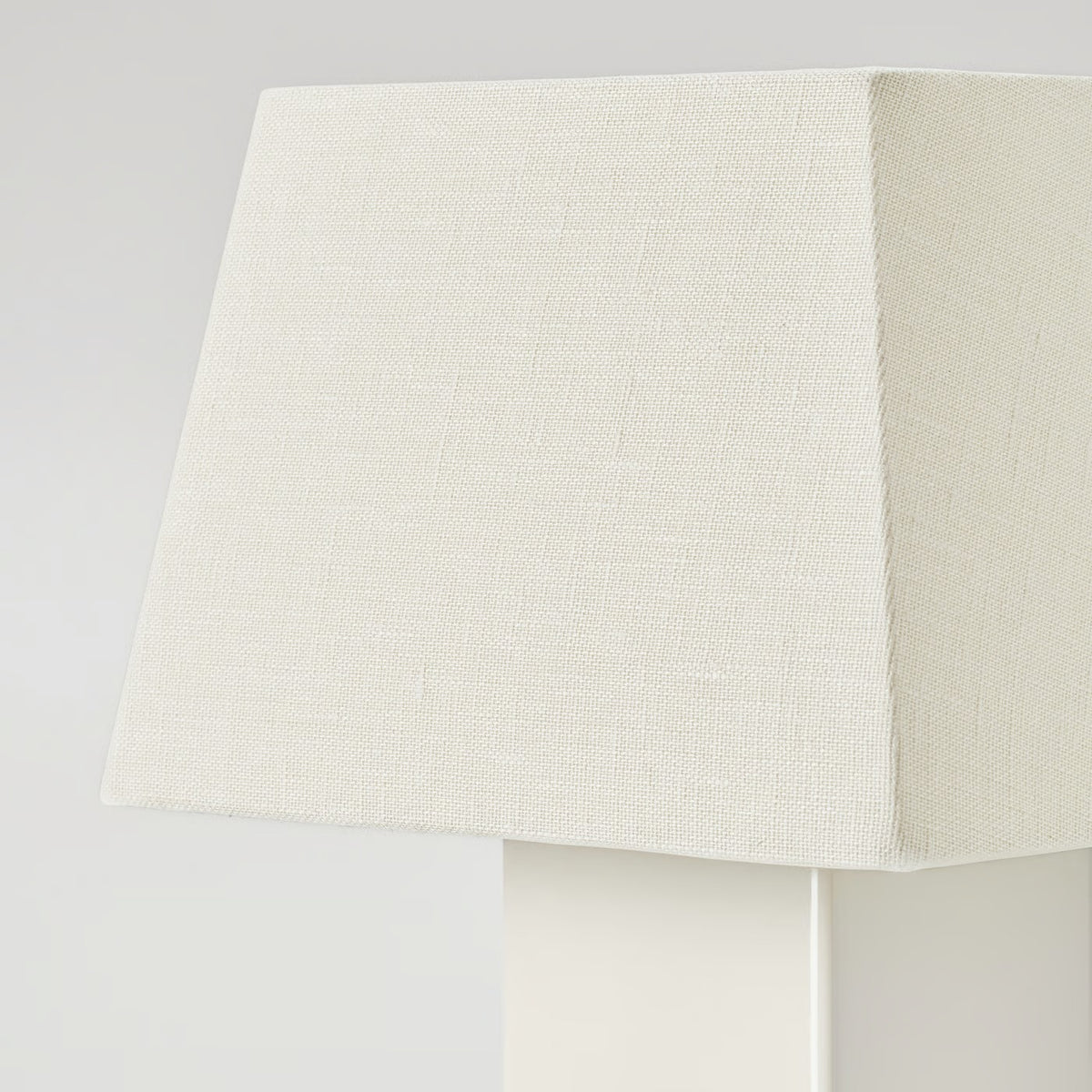 IKEA Ceramic Table Lamp with Linen Shade, Dimmable, 35 cm