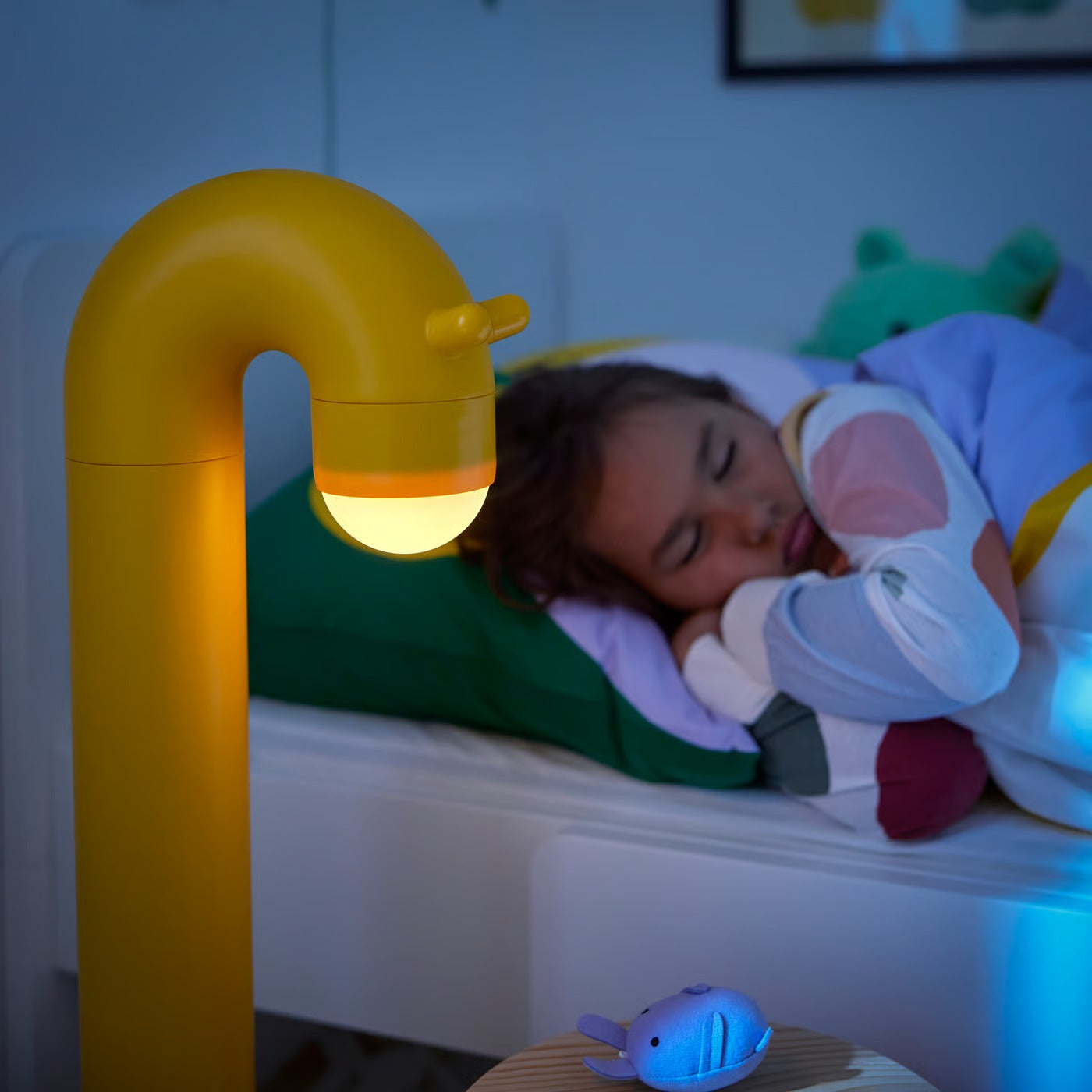 IKEA GREJSIMOJS LED decorative light, floor, giraffe/yellow battery operated