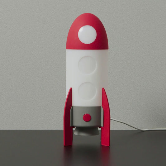 IKEA AFTONSPARV LED table lamp, rocket/multicolor