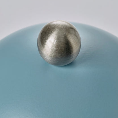 IKEA SOLSKUR LED Table Lamp, Light Blue/Nickel-Plated, Children's Room Decorative Lighting