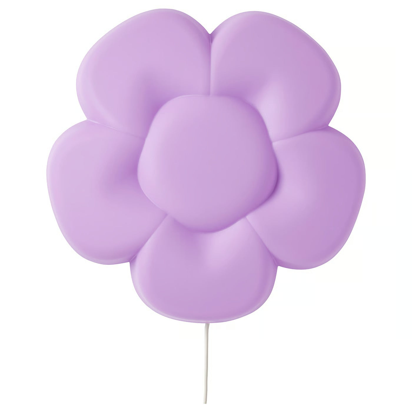 IKEA UPPLYST LED wall lamp, flower lilac
