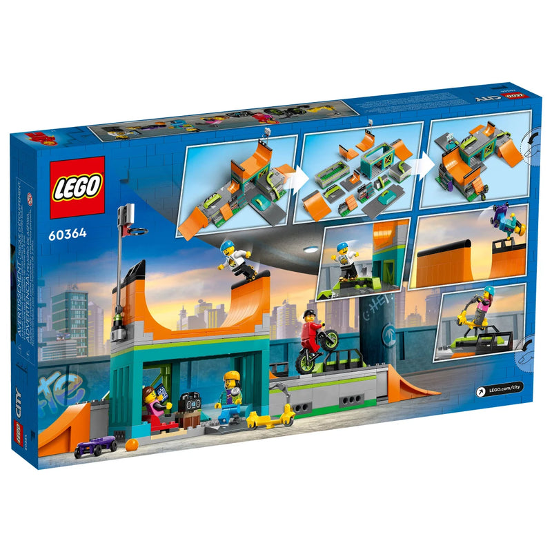 Le skatepark urbain LEGO City 60364 