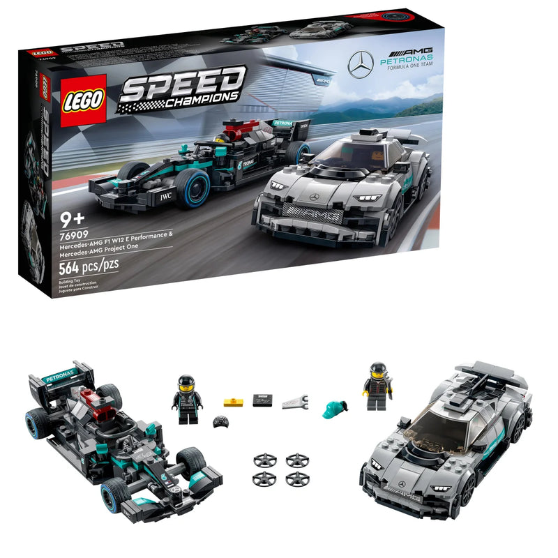 LEGO Speed ​​Champions Mercedes-AMG F1 W12 et Project One 76909