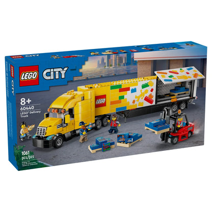 LEGO City Yellow Delivery Truck Build Set 60440