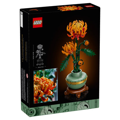 LEGO Icons 10368 Chrysanthemum Flower Display Set for Home