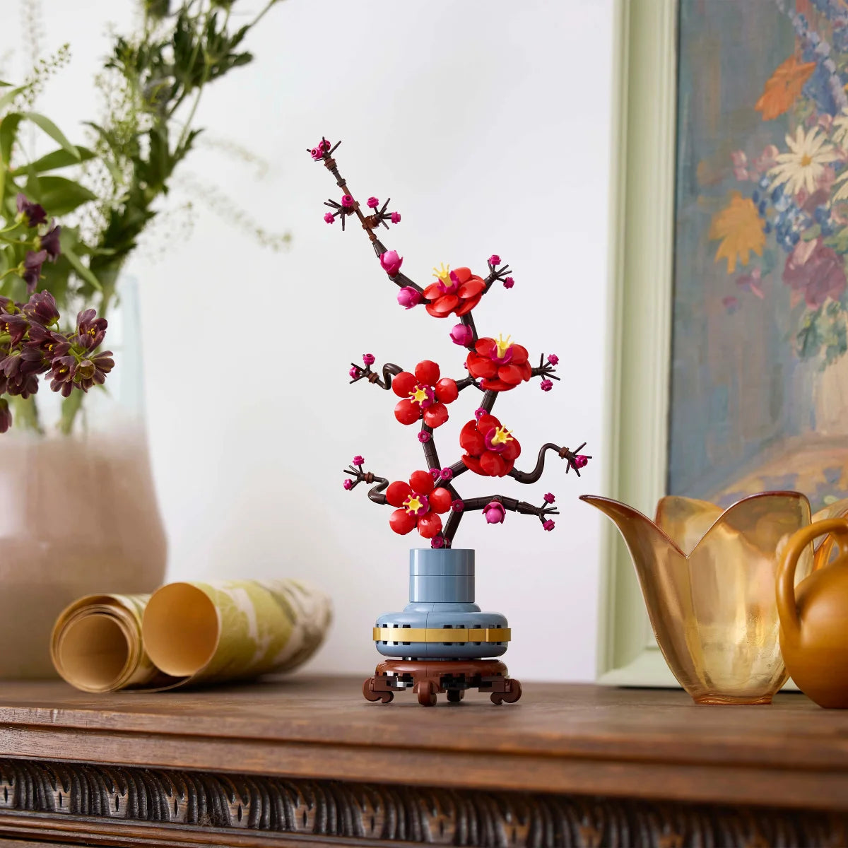 LEGO Icons 10369 Plum Blossom Flower Décor for Office