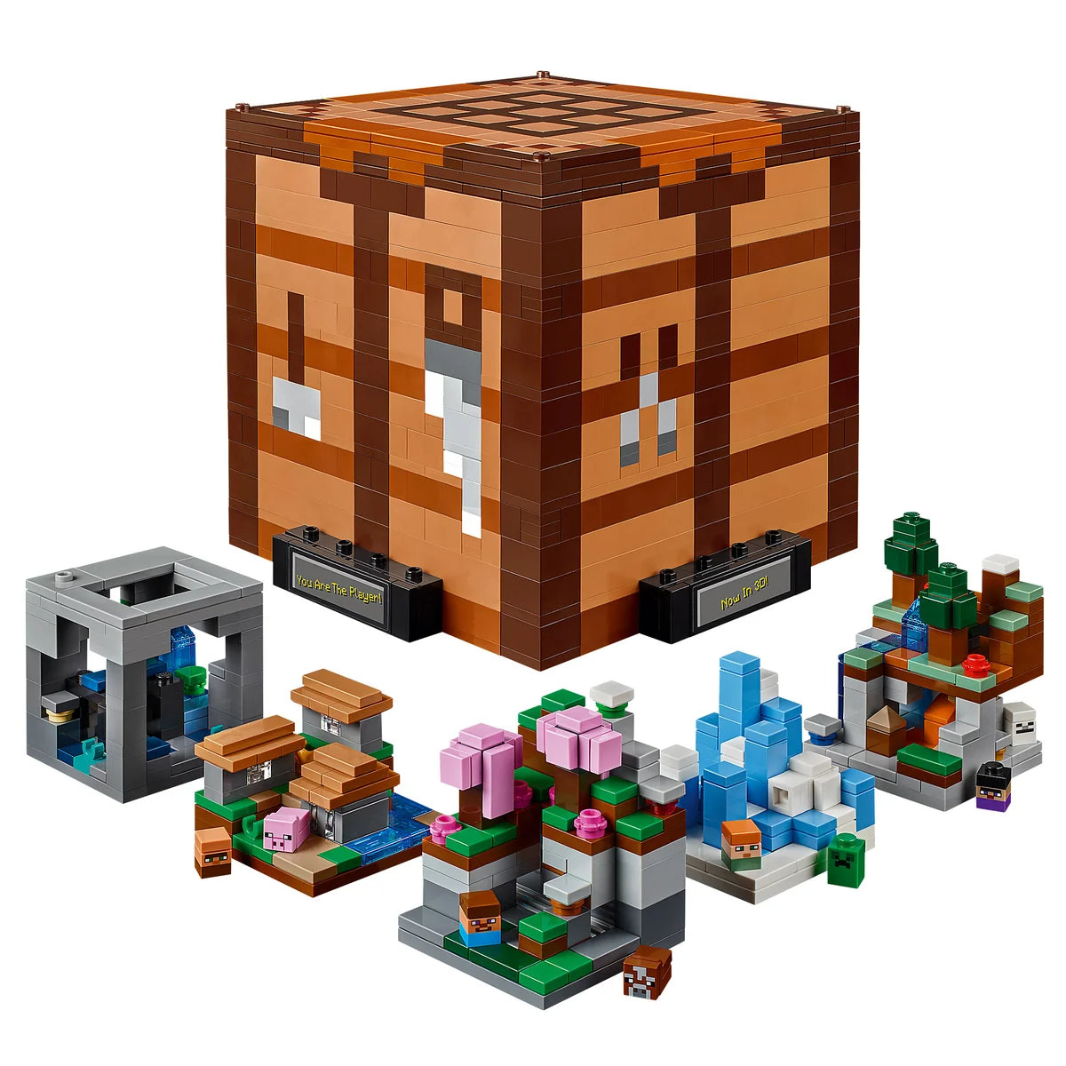 LEGO Minecraft Crafting Table Set for Adults 21265