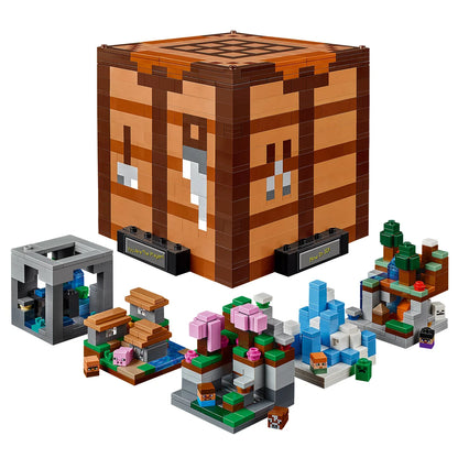 LEGO Minecraft Crafting Table Set for Adults 21265
