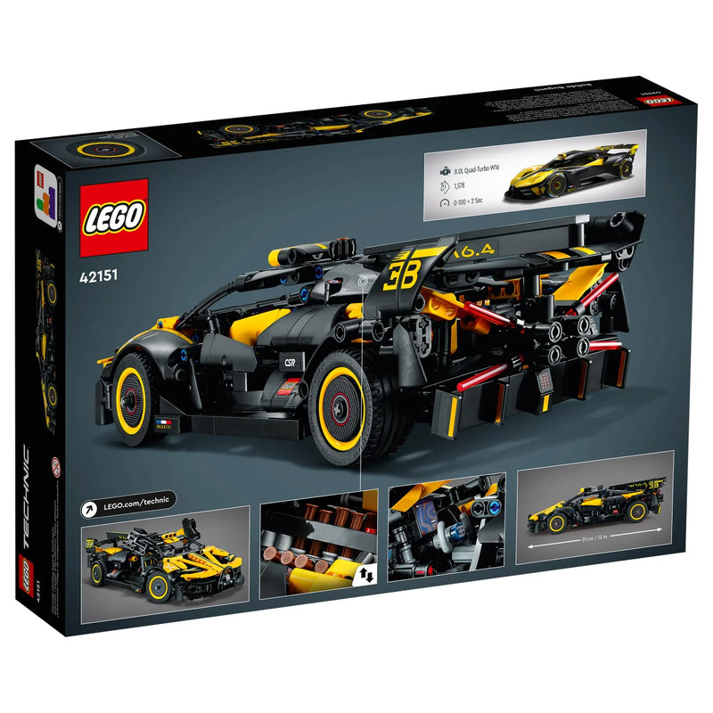 Ensemble LEGO Technic Bugatti Bolide 42151