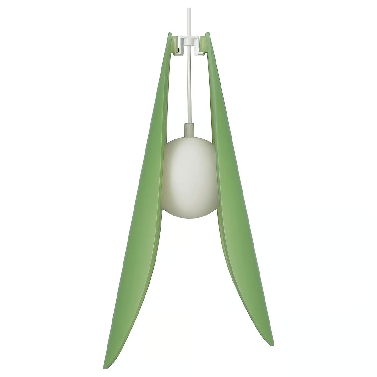 IKEA STRÅLA LED Decorative Hanging Light, Mistletoe Green, 27 cm, Warm White Holiday Lighting