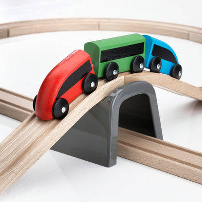 (20 Piece) IKEA LILLABO  basic train set, Multicolor