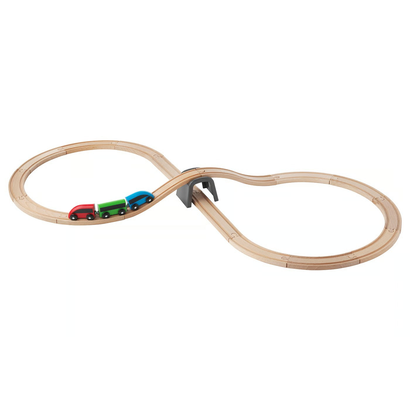 (20 Piece) IKEA LILLABO  basic train set, Multicolor