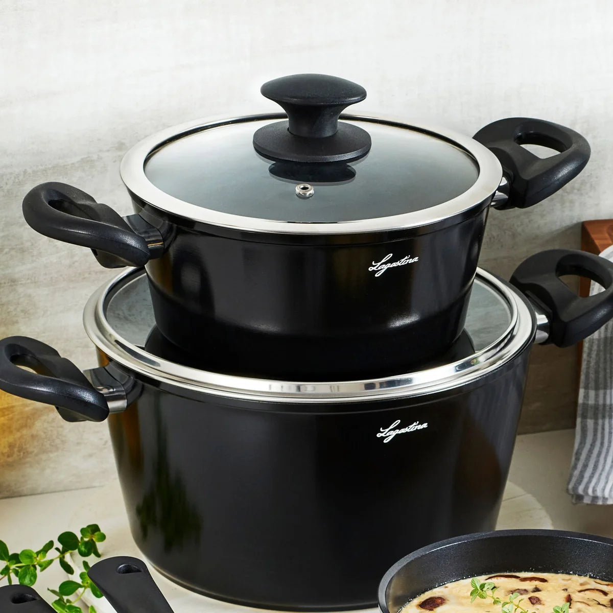 Lagostina Endura Non-stick Cookware Set, 13-piece