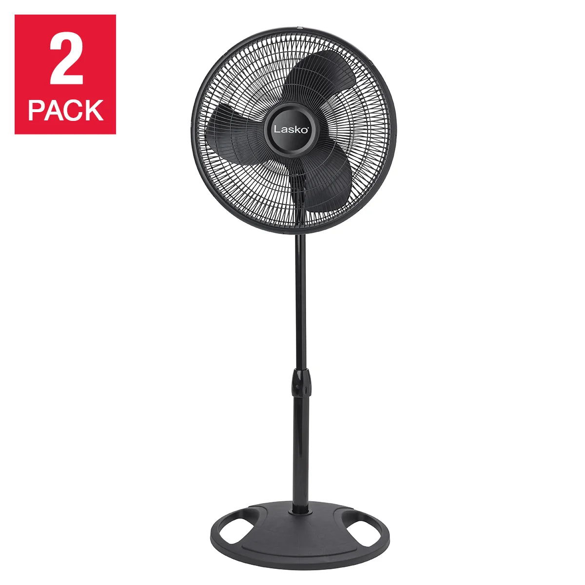 Lasko Oscillating Stand Fan 40.6 cm (16 in.), 2-pack