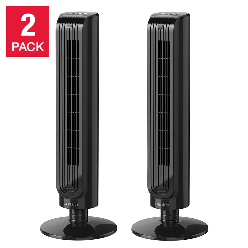 Ventilateur tour oscillant Lasko 81,3 cm (32 po), paquet de 2