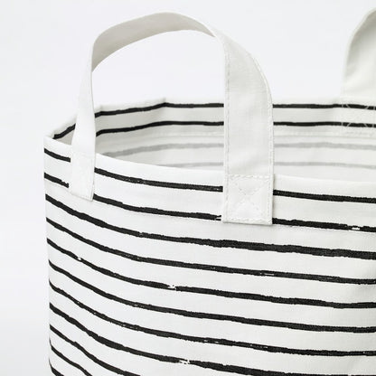 IKEA KLUNKA Laundry bag, white/black, 60 l (16 gallon)