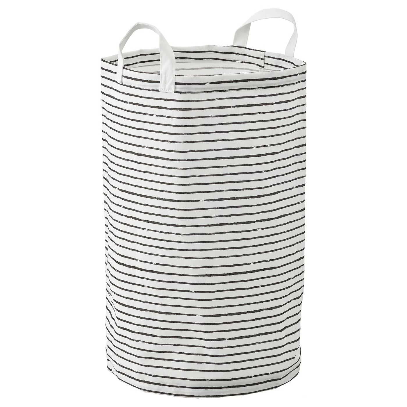 IKEA KLUNKA Laundry bag, white/black, 60 l (16 gallon)