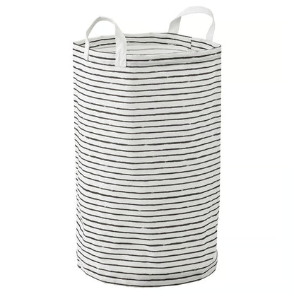 IKEA KLUNKA Laundry bag, white/black, 60 l (16 gallon)