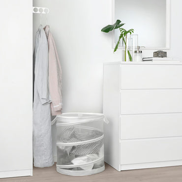 IKEA FYLLEN Laundry basket, white, 79 l (21 gallon)