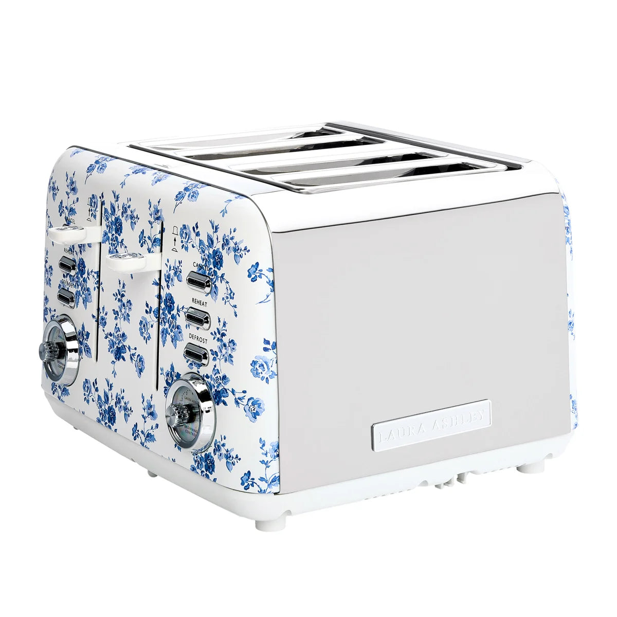 Laura Ashley 4 Slice Toaster, White