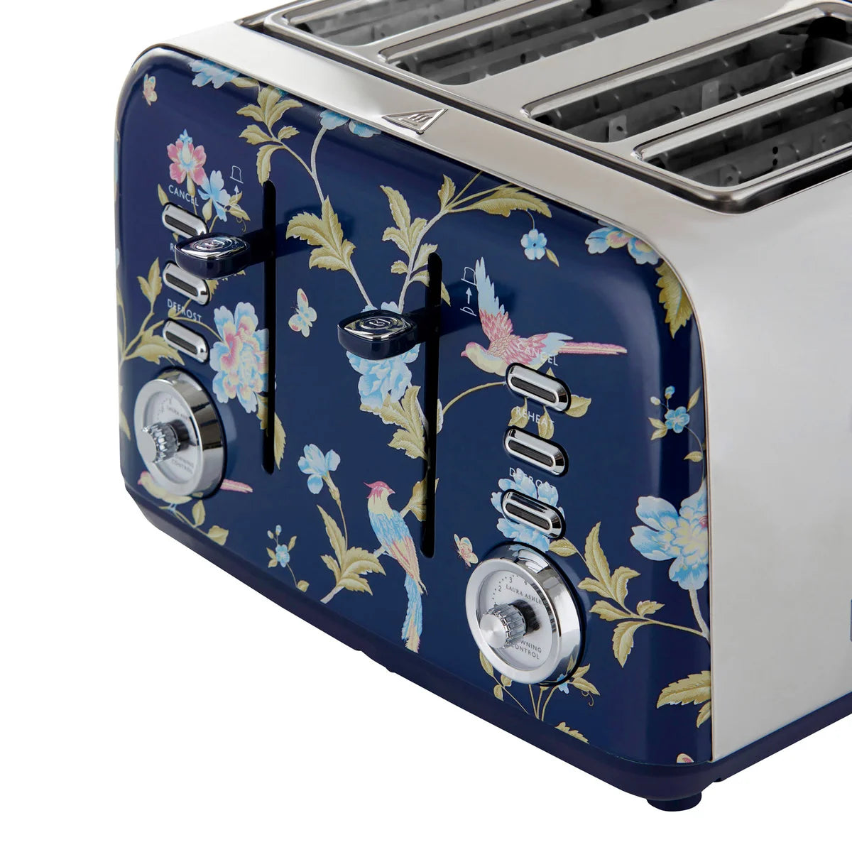 Laura Ashley 4-Slice Toaster, Blue