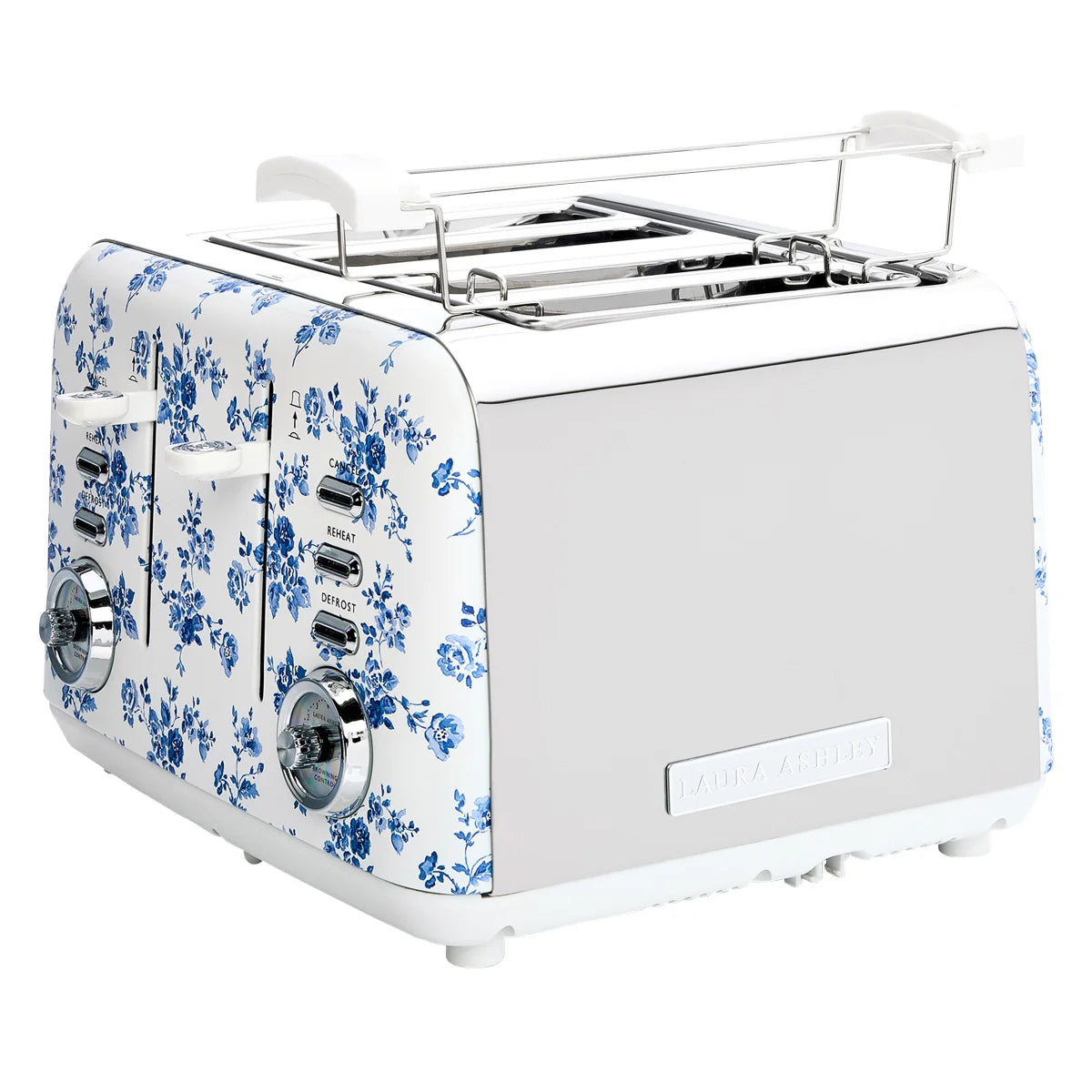 Laura Ashley 4 Slice Toaster, White