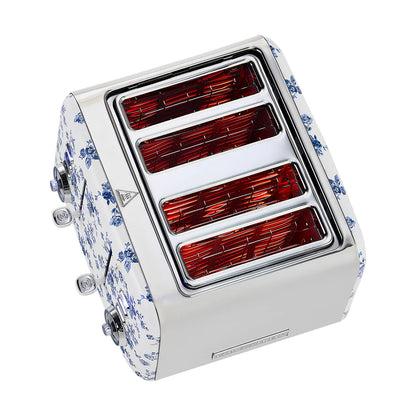 Laura Ashley 4 Slice Toaster, White