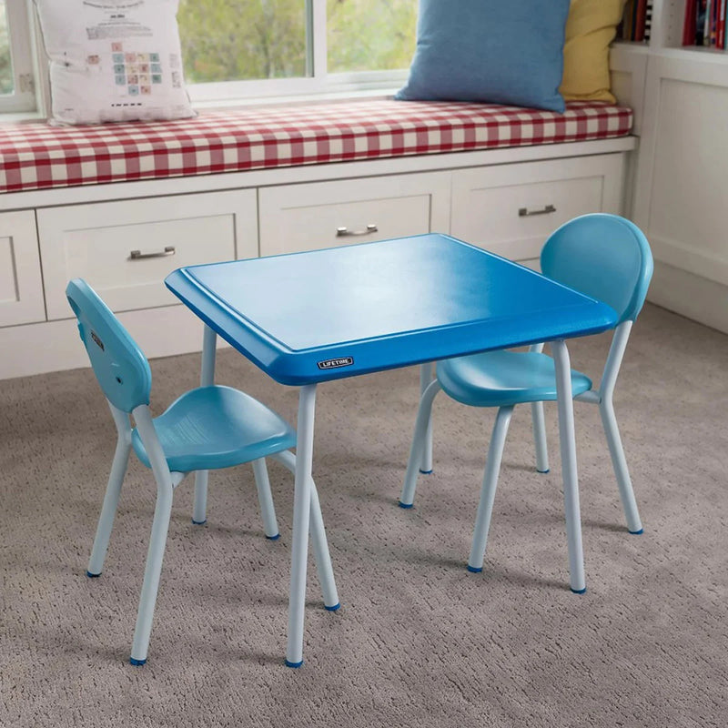 Lifetime Essential Children’s Square Table and 2 Chair Set