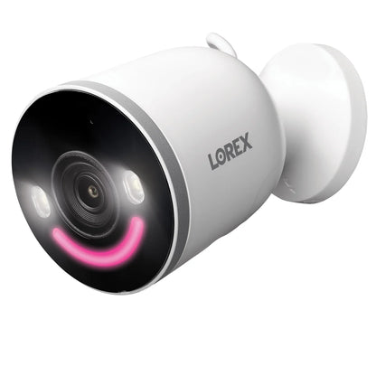 Lorex 2K Battery Video Doorbell and 4K Spotlight IndoorOutdoor Wi-Fi Security Camera