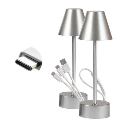 Luminus LED Rechargeable Ambiance Table Lamp, 4-pack