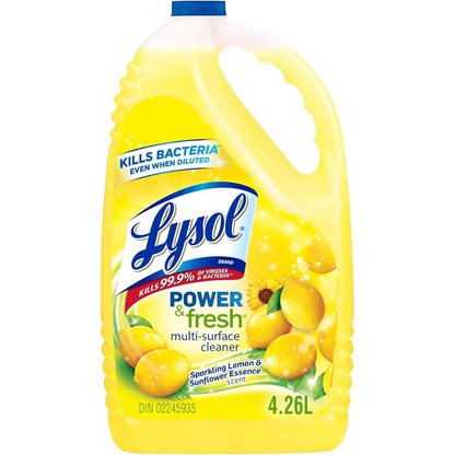 Lysol Lemon All-Purpose Germ-Killing Cleaner-4.26L