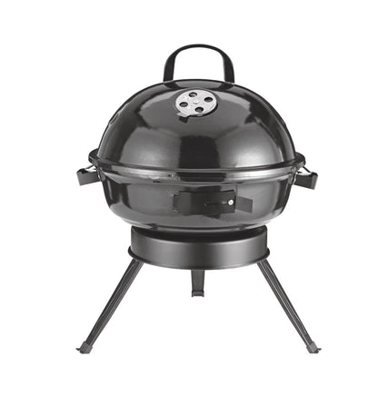 MASTER Chef Portable Charcoal Kettle BBQ Grill with Folding Legs