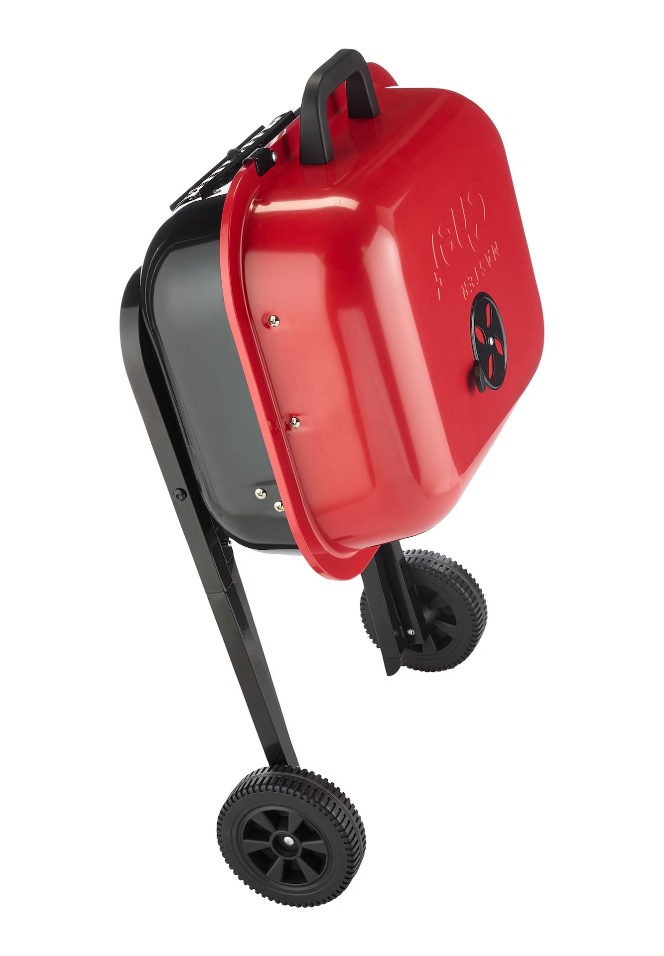MASTER Chef Portable Americana Walk-A-Bout Charcoal BBQ Grill with Folding Legs