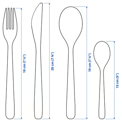 ( 16-Piece) IKEA MOPSIG cutlery set