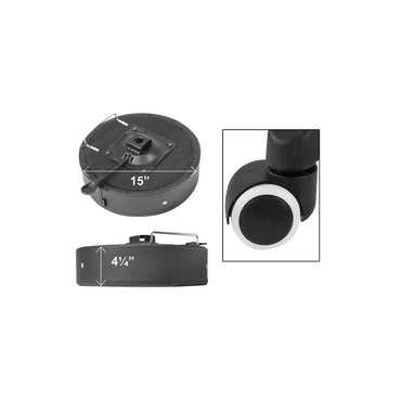 Master Adjustable Rolling Massage Stool