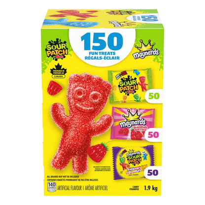 Maynards Sour Patch Kids Assorted Candy Fun Treats 1.9 kg