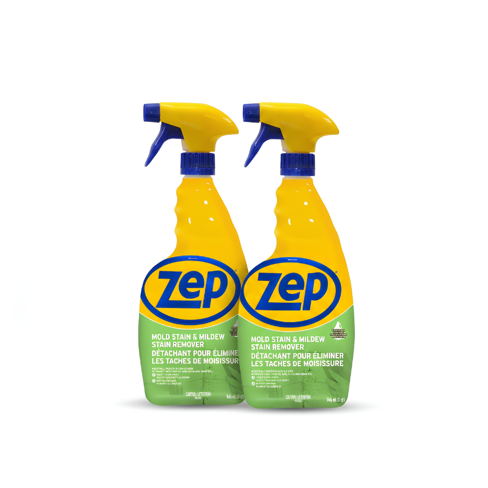Zep Mold & Mildew Stain Remover 32 oz – Powerful Bathroom Cleaner for Tiles, Grout & Shower Surfaces