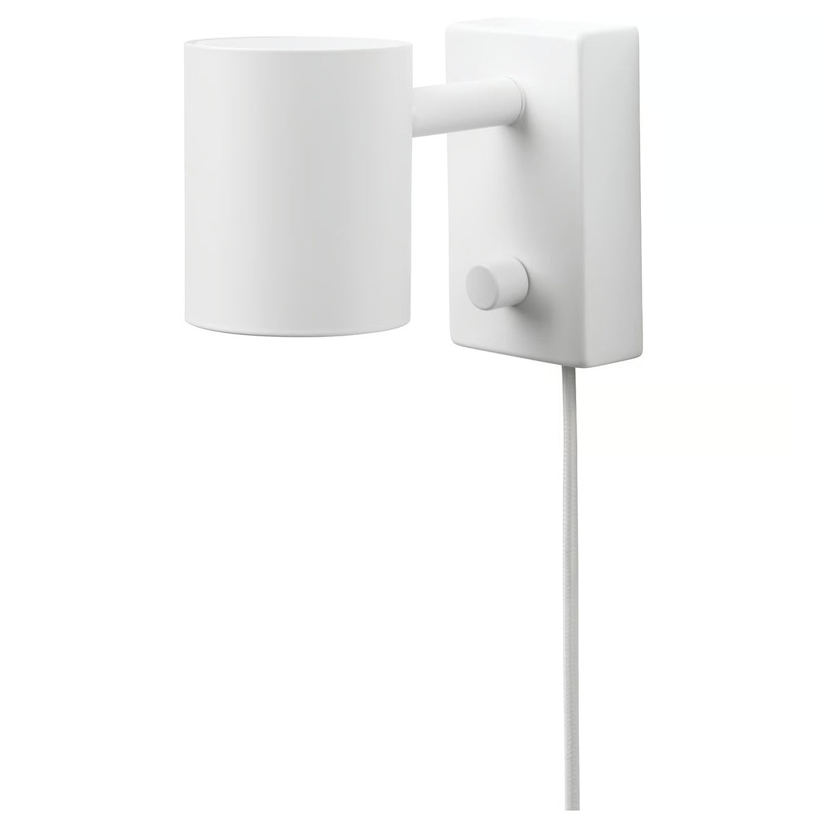 IKEA NYMÅNE Wall/reading lamp, white