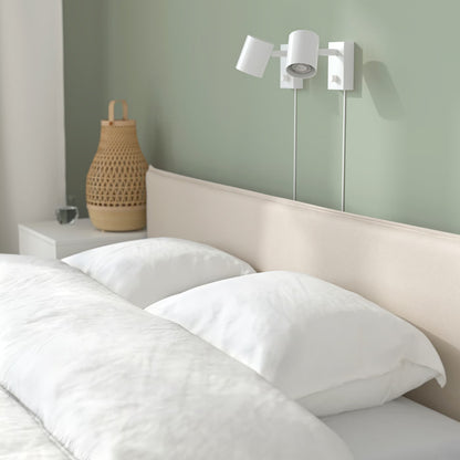 IKEA NYMÅNE Wall/reading lamp, white
