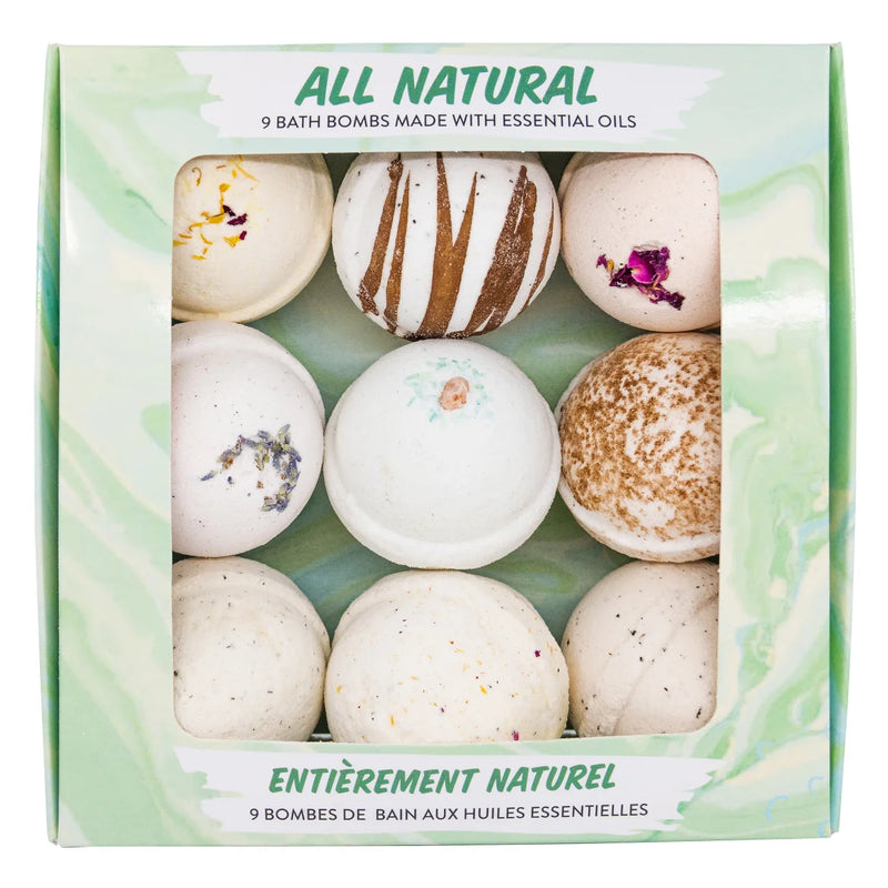 Naturally Vain Bath Bombs, 9 × 127.6 g (4.5 oz.)