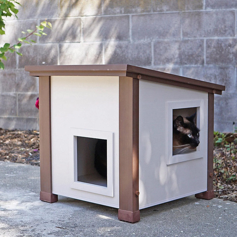 Maison pour chats sauvages d'extérieur New Age Pet Albany